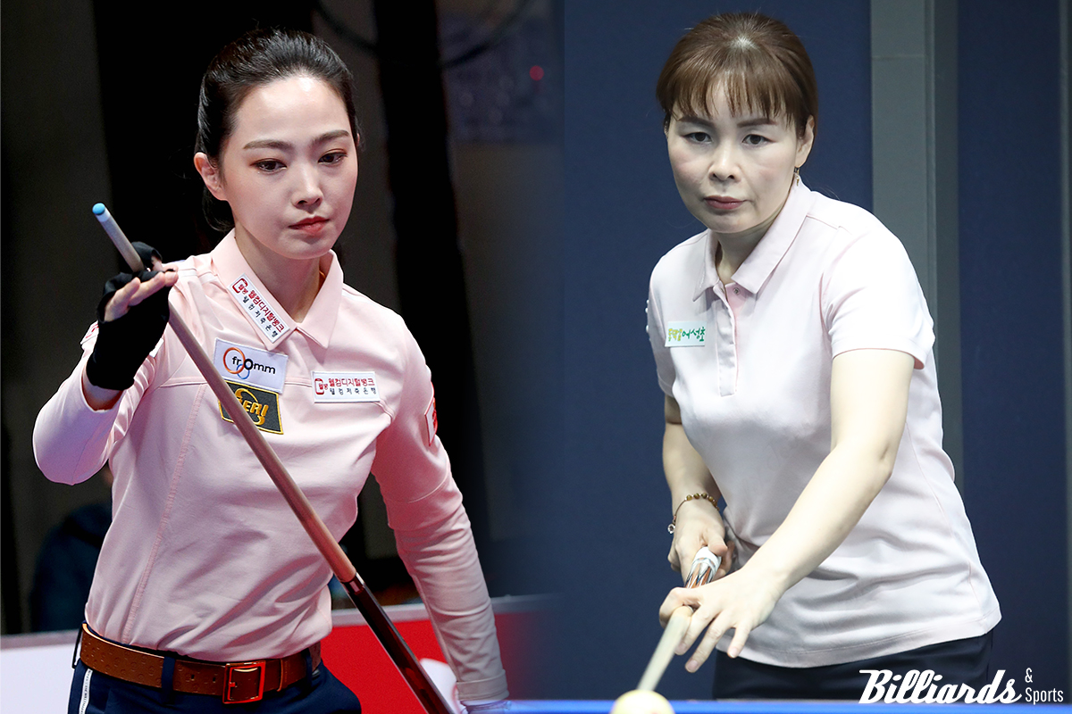 차유람과 이신영이 '2024-25시즌 PBA 팀리그 드래프트'에서 차례로 휴온스의 지명을 받고 한 팀에서 뛴다. 사진=빌리어즈앤스포츠 DB)