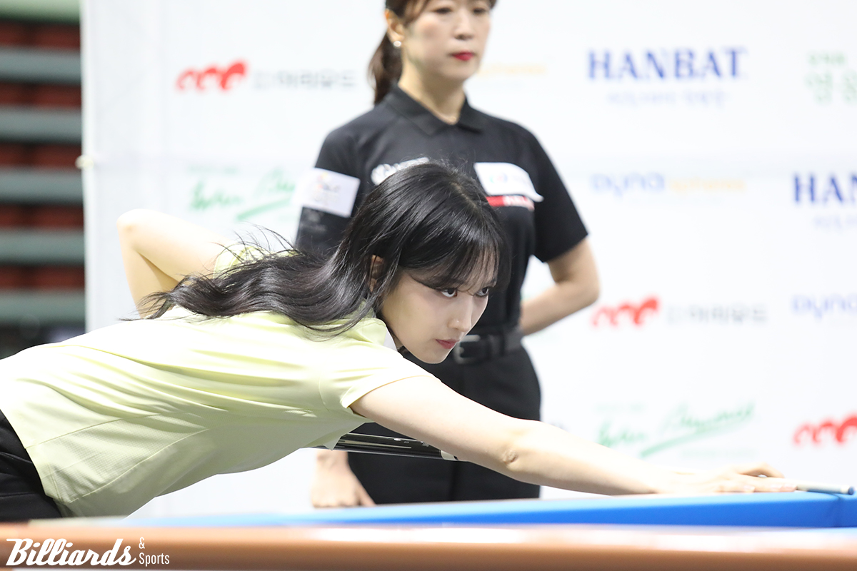 첫 결승 무대에 선 백가인.