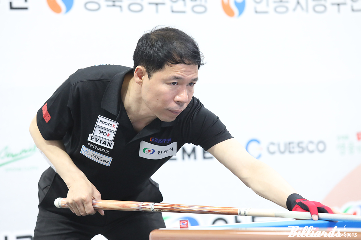 허정한은 결승전 초반 조명우를 앞서며 경기를 리드했지만 장타를 만들어내지 못하며 끝내 패하고 말았다.