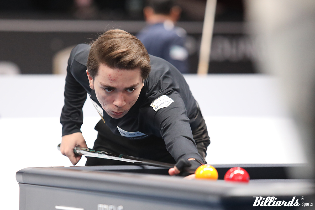 주니어 무대에서 뛰어난 경기력을 보여준 부라크 하샤시는 이번 '호찌민3쿠션당구월드컵'을 끝으로 PBA로 이적한다. 사진=빌리어즈앤스포츠 DB