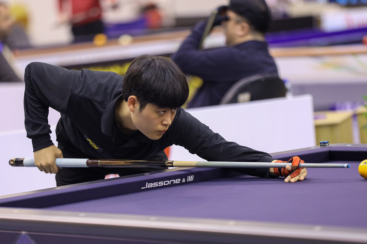 2승을 거두고 조 1위로 PPQ라운드를 통과한 정재인.