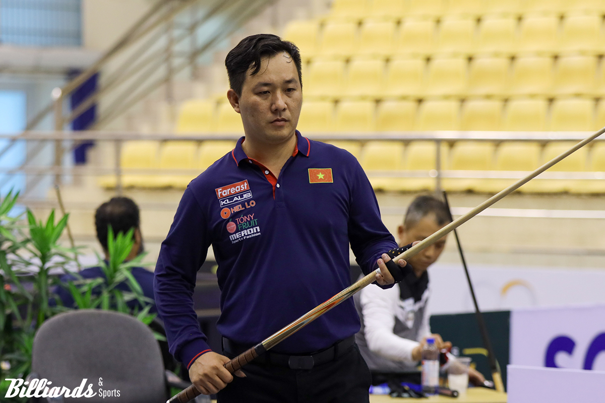 박정우와 PQ라운드 대결을 벌이고 있는 다오반리.