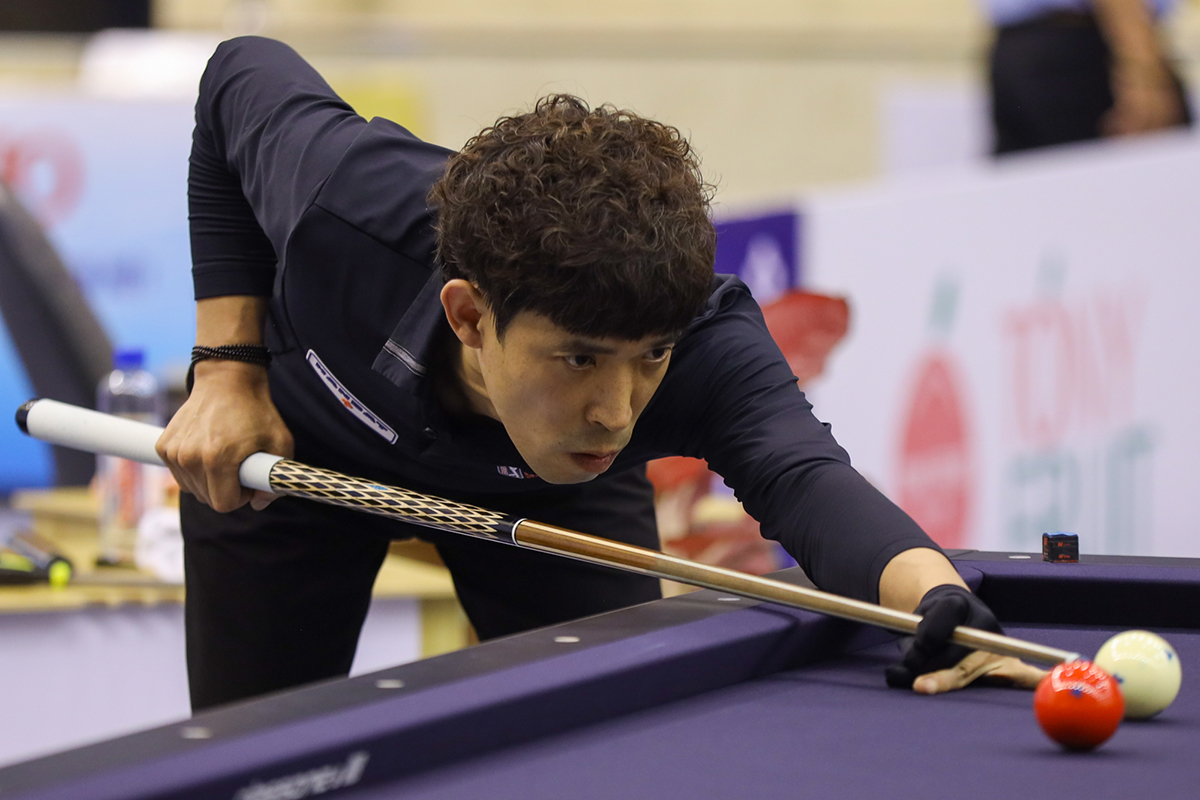 PQ에 이어 Q라운드에서도 안정적인 경기력을 보여주며 전체 순위 2위로 32강에 오른 김형곤