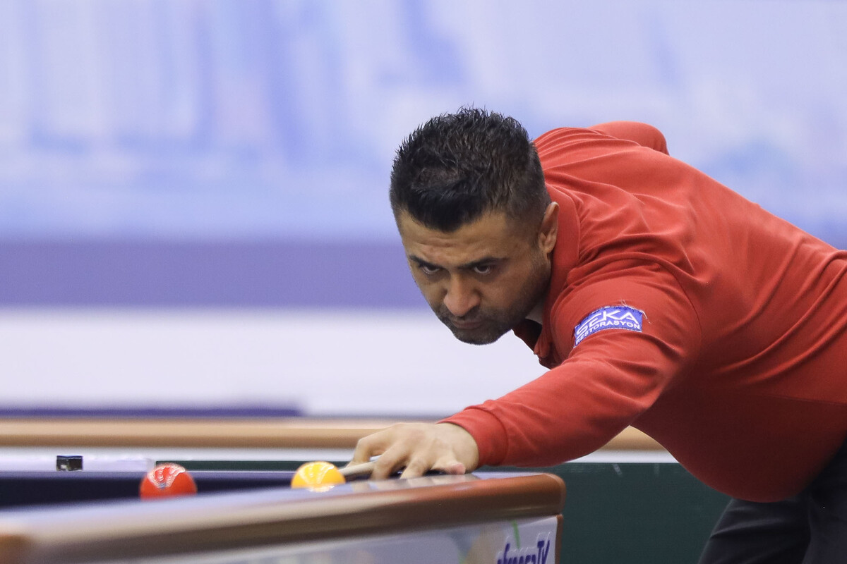 샤름 엘 셰이크 당구월드컵에 이어 두 번째 준결승에 오른 톨가한 키라즈(튀르키예).