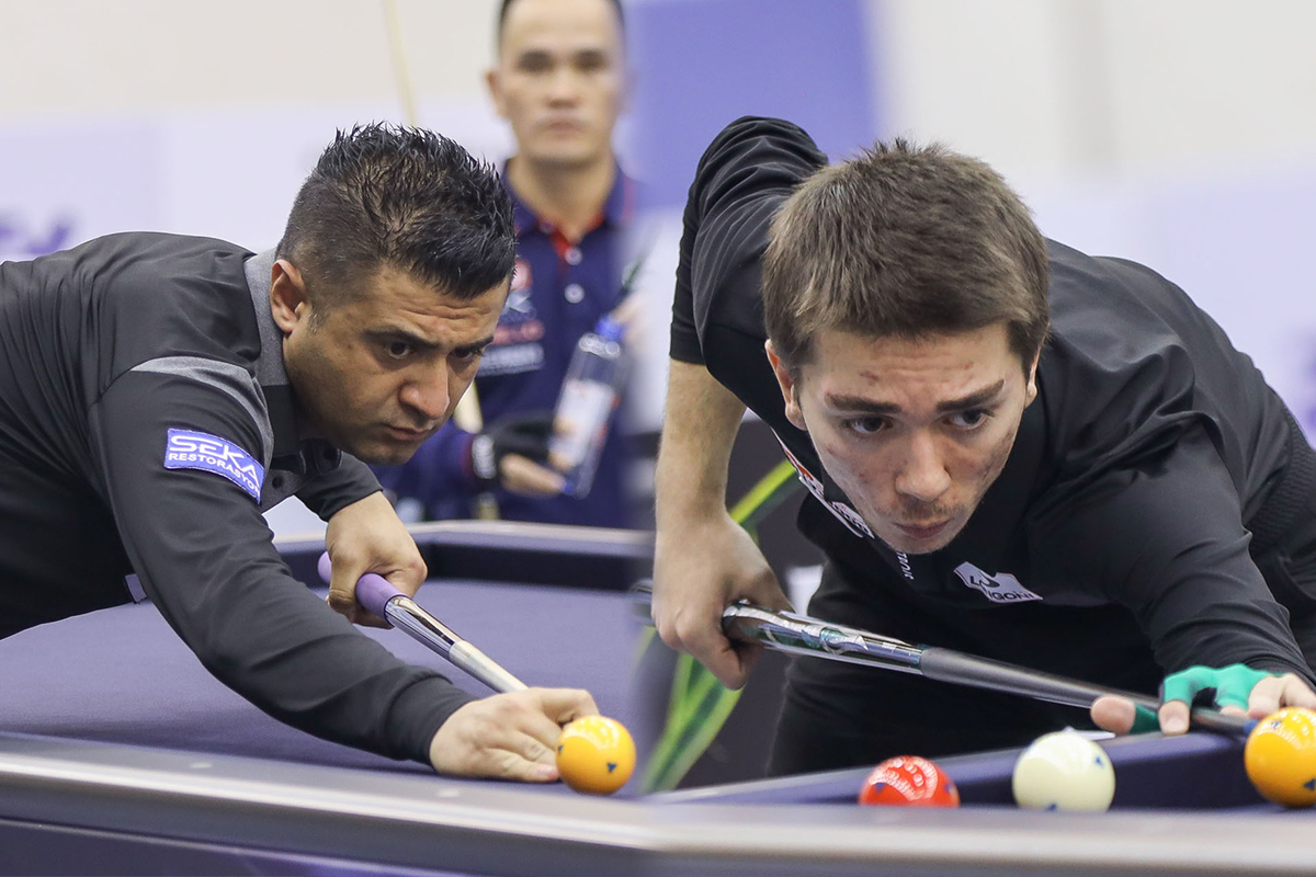 공동3위에 오른 톨가한 키라즈(좌)와 부라크 하샤시(우).