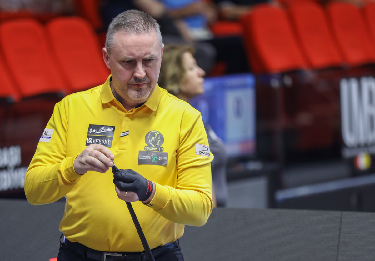 '복귀 황제' 프레데릭 쿠드롱(벨기에)이 예선 3라운드 두 번째 경기에서 매치포인트를 놓치면서 발목을 잡혀 최종예선에 올라가지 못했다.  사진=SOOP 제공