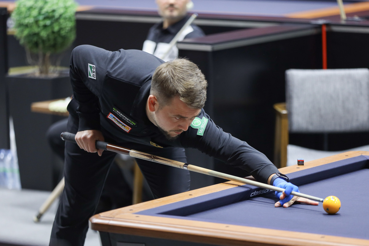 쿠드롱에게 '끝내기 6점타'를 터트려 극적인 역전승을 거둔 루카스 슈탐(독일).