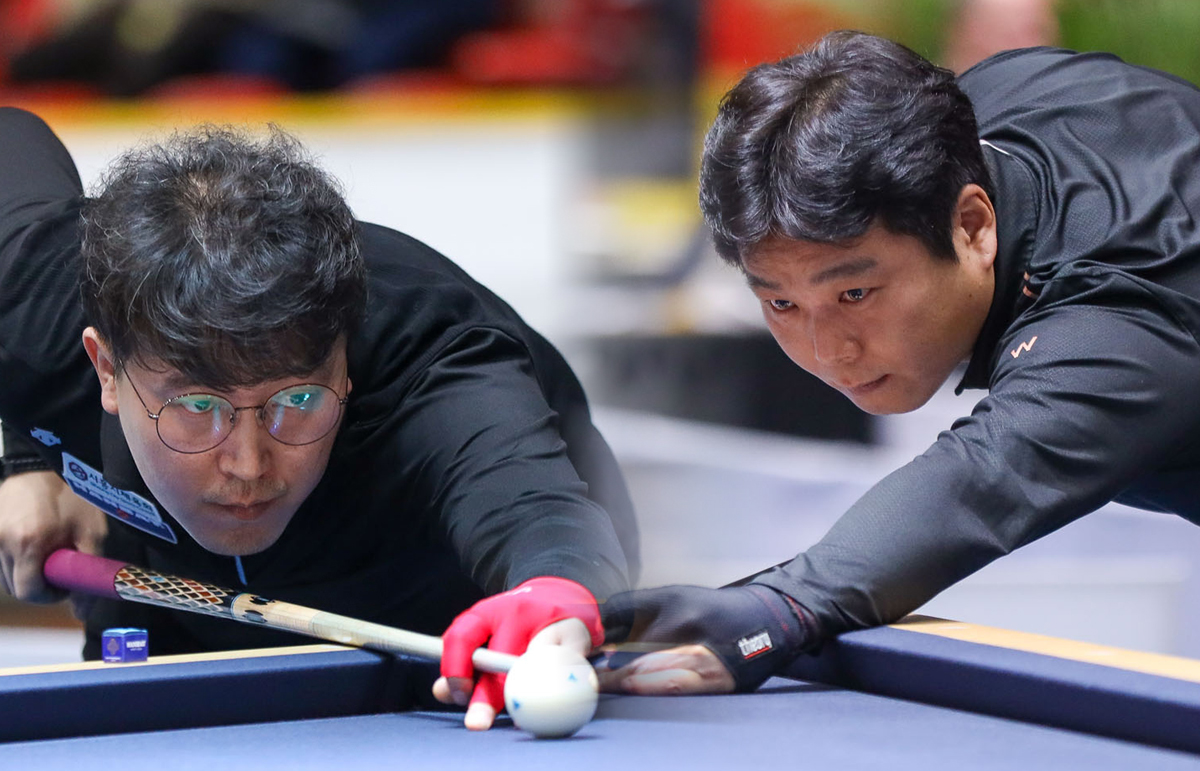 최종예선에 출전하는 황봉주(왼쪽)와 서창훈.