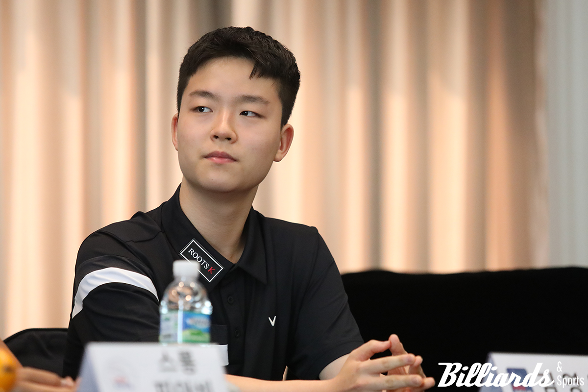 2024-25시즌 PBA-LPBA 투어 미디어데이에 참석한 김영원. 사진=이용휘 기자