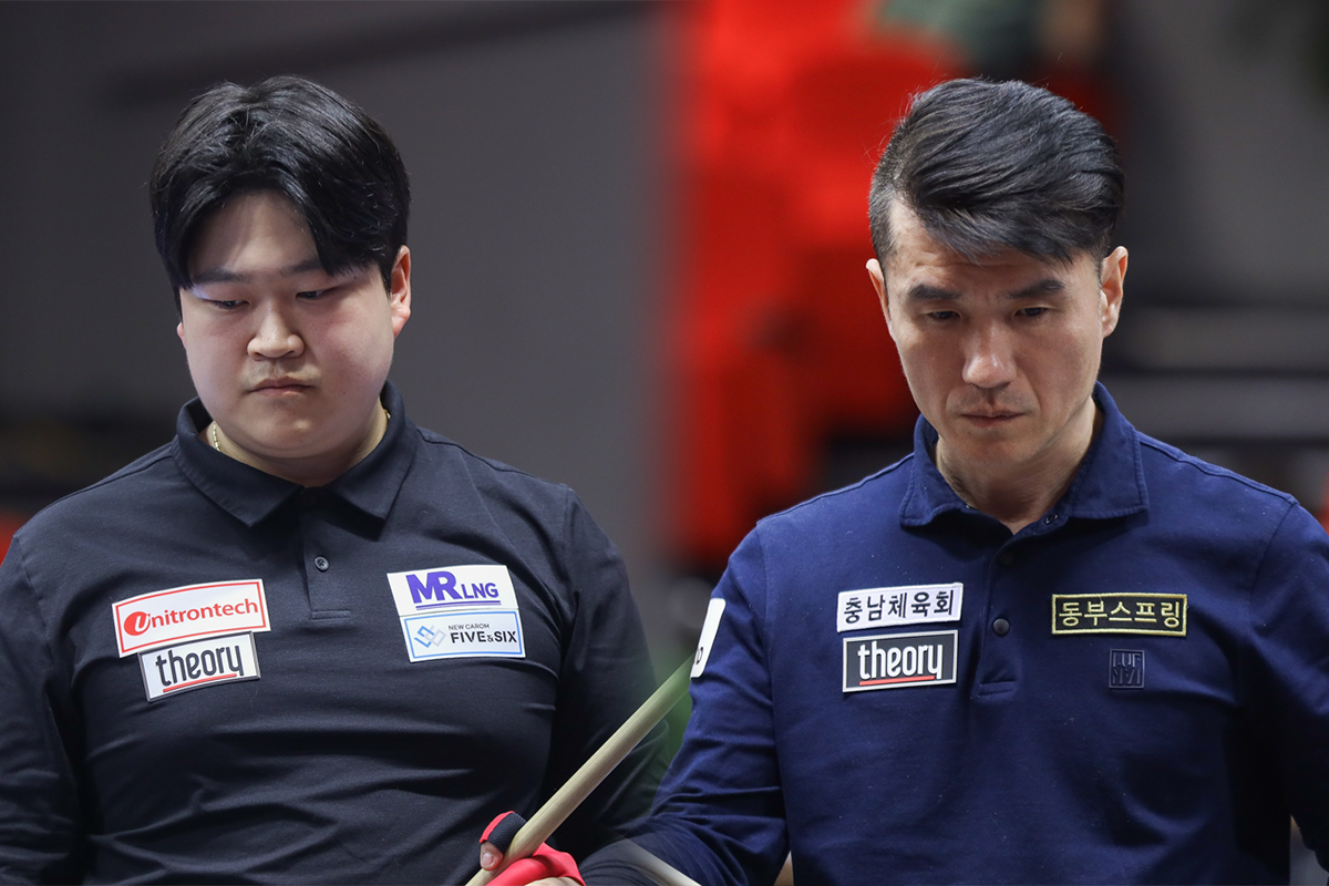 조 2위로 Q라운드를 마감한 손준혁(좌)과 강자인(우)은 32강 진출에 실패했다.
