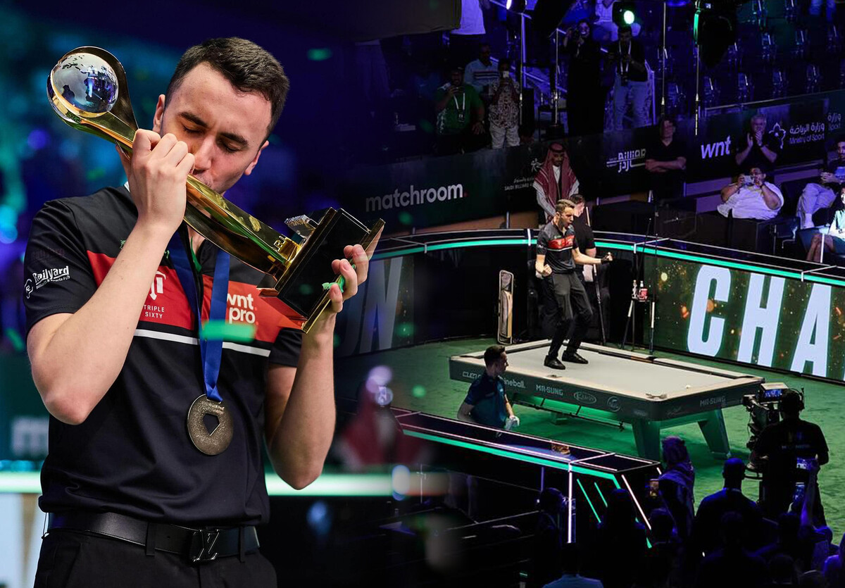 '사우디 오일 머니'가 후원한 첫 포켓볼(9볼) 세계선수권에서 페도르 고르스트(24)가 우승하며 한화 약 3억4000만원의 우승상금을 획득했다.   사진=매치룸스포츠 제공