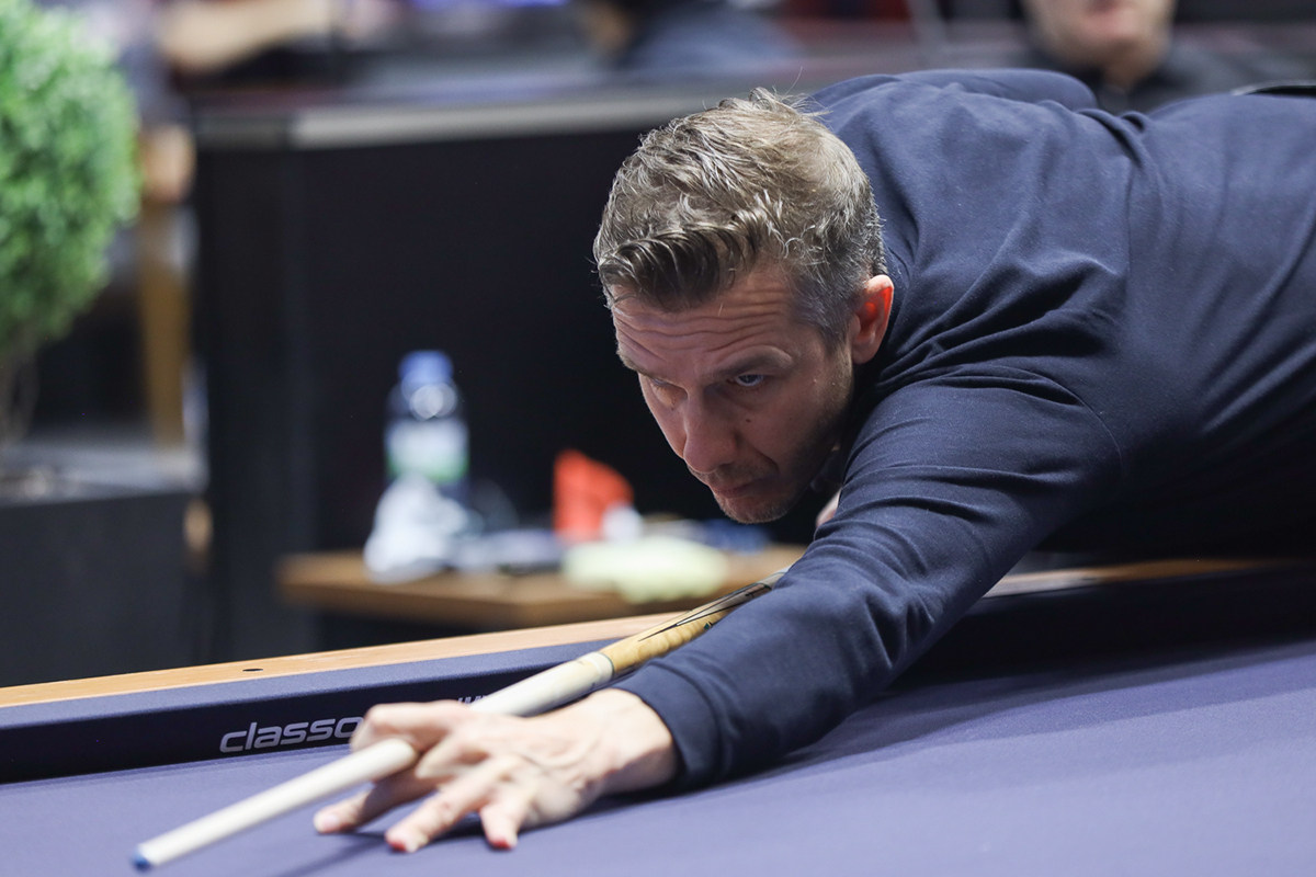 3승을 거두고 16강에 오른 피터 클루망.