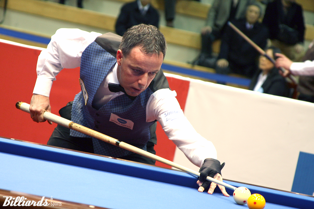 야스퍼스는 2008년에 한국 수원에서 열린 당구월드컵 결승에서 한국의 김경률을 꺾고 '3회 연속우승'을 달성했는데, 이 기록이 지금까지 마지막 3회 연속우승이다.   빌리어즈앤스포츠 DB