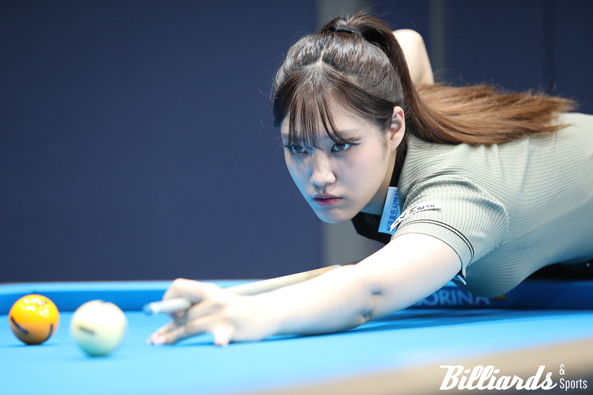 차유람과 개막전 PPQ 라운드에서 맞붙은 권발해. 사진=고양/이용휘 기자