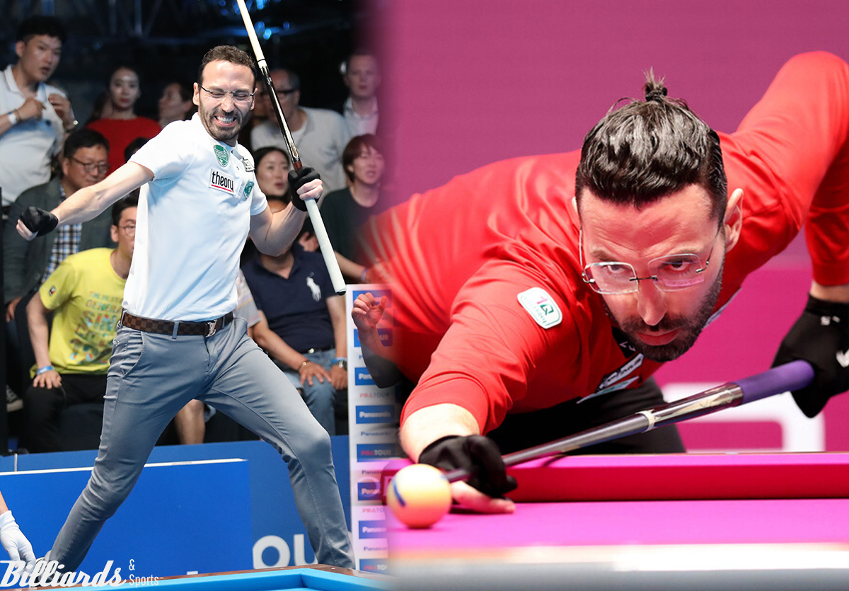 PBA로 돌아온 '왼손 신화' 필리포스 카시도코스타스(웰컴저축은행)가 오는 19일 오후 6시 30분에 박주선과 복귀전을 치른다.  사진=빌리어즈앤스포츠 DB