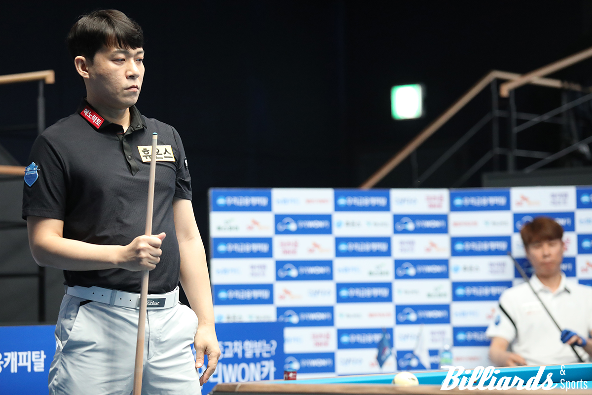 배정두와128강 대결 중인 최성원. 사진=고양/이용휘 기자