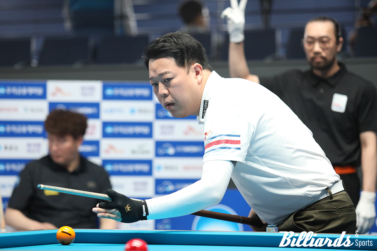 강동궁이 128강에 박정훈을 꺾고 64강에 올랐다. 사진=고양/이용휘 기자