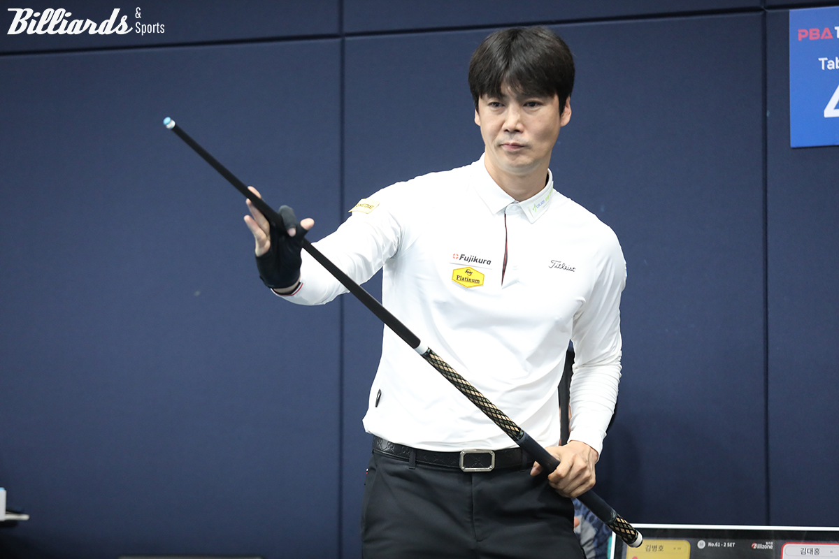 김병호(하나카드)를 꺾은 '해설위원 겸 선수' 김대홍.