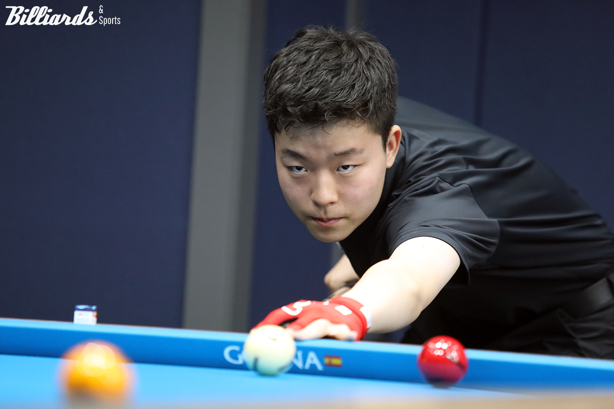 김영원은 응우옌득아인찌엔(크라운해태)을 128강에서 3-0으로 완판한 데 이어 64강에서도 이상용을 승부치기에서 꺾고 32강에 진출했다.