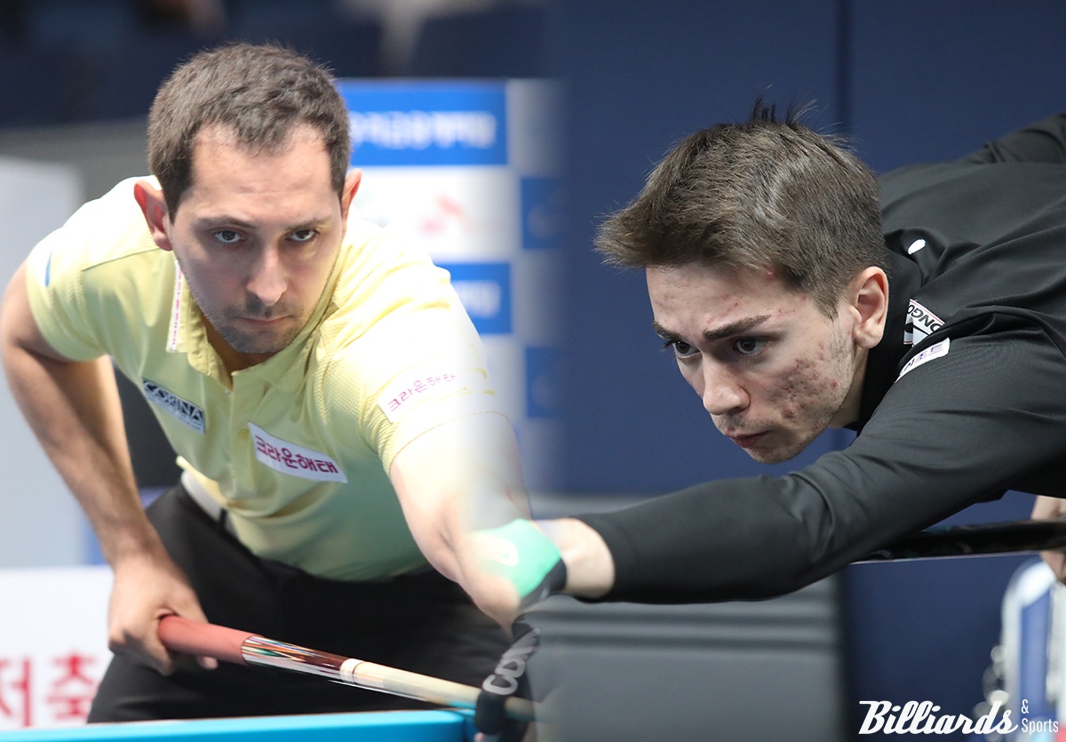 16강에 진출한 다비드 마르티네스(왼쪽)와 부라크 하샤시.