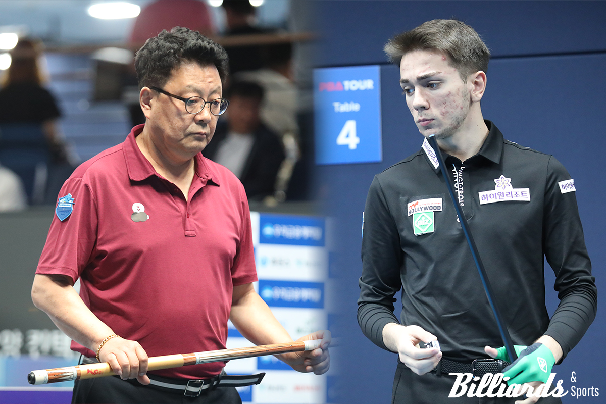 69세의 김무순과 18세의 부라크 햐사시가 데뷔전 16강에서 맞붙는다. 사진=고양/이용휘 기자