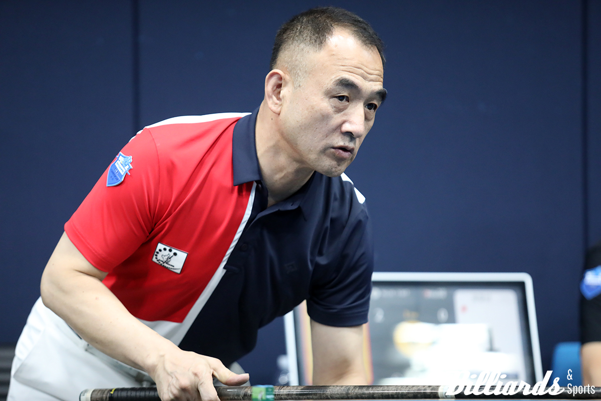 이승진은 오태준을 꺾고 프로당구 PBA 투어 첫 8강 진출에 성공했다.