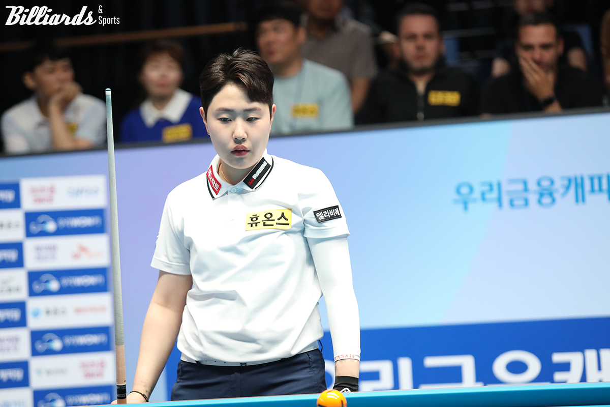 김세연은 3-1로 앞서다가 3-3 동점을 허용한 뒤 7세트 초구에 뱅크샷 3방을 연달아 성공시키며 퍼펙트큐 9점을 올리고 4-3의 신승을 거뒀다.