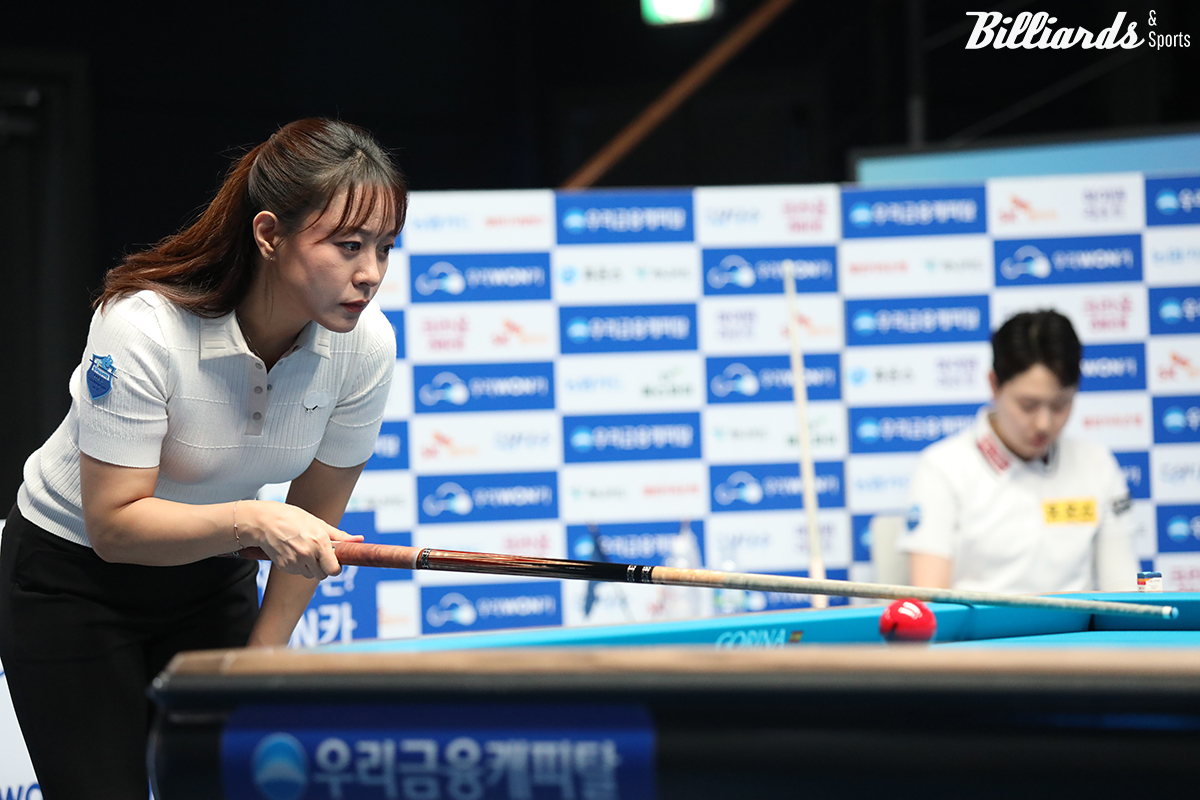 이번 대회에서 처음 결승에 올라온 임경진은 마지막 세트까지 김세연을 몰아붙였으나, 7세트 초구에 퍼펙트큐가 나오면서 미완의 준우승에 그쳤다.