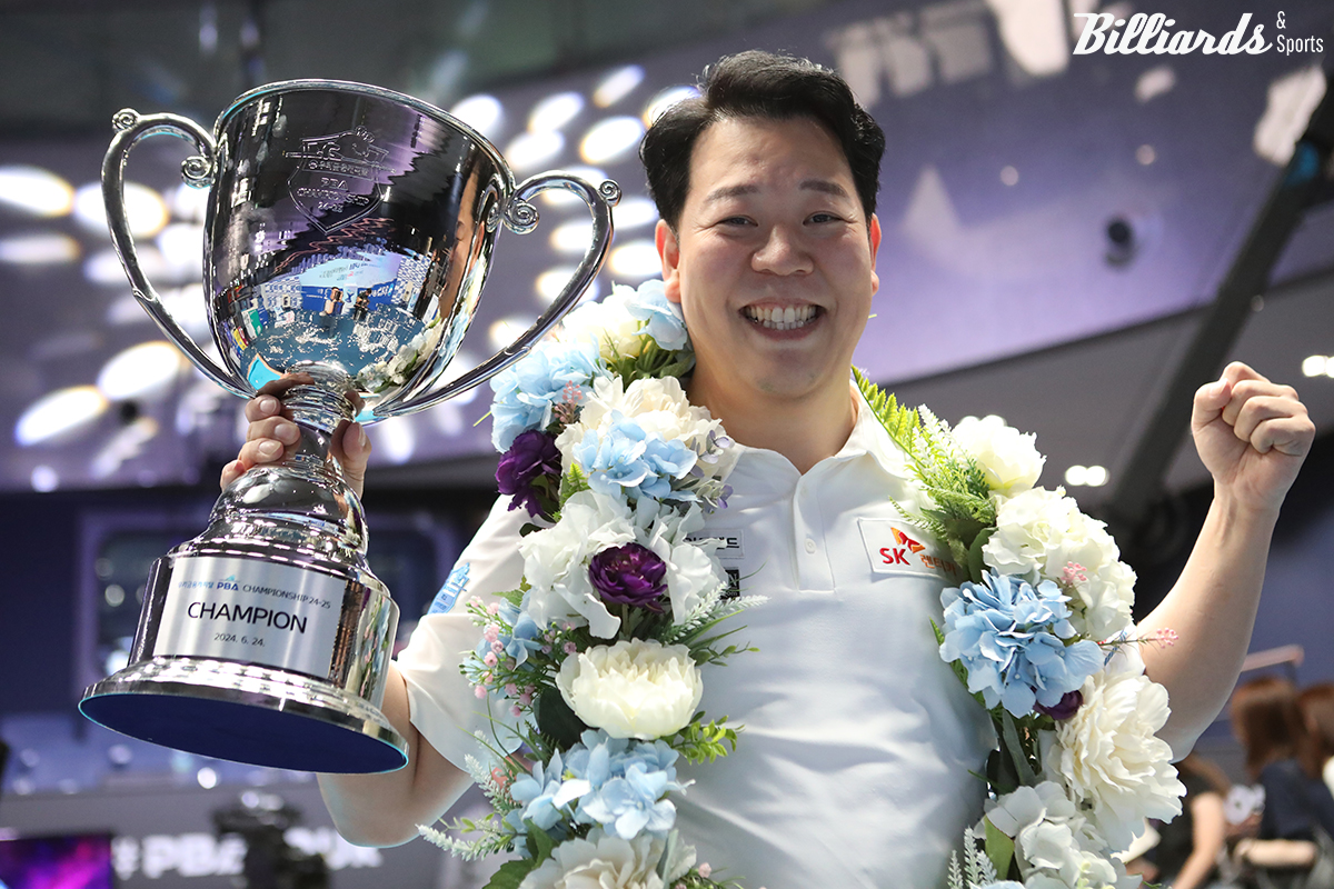 강동궁은 지난 21-22시즌 개막전에서 우승한 이후 두 번째 개막전 우승을 달성했다.