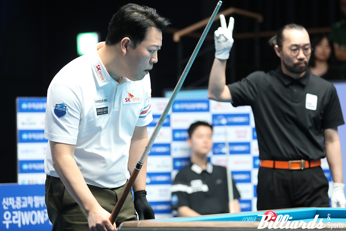 강동궁은 "이제야 뱅크샷에 자신감이 좀 붙었어요"라고 고백했다.