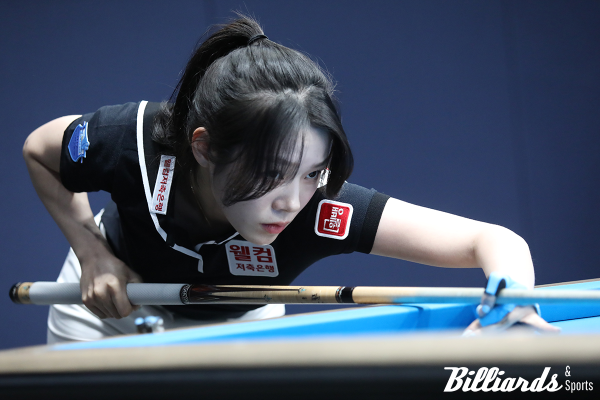 김도경이 프로당구 데뷔전을 공동33위로 마쳤다. 사진=이용휘 기자