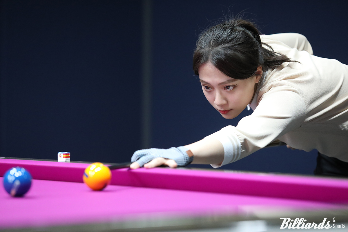 '2001년생 유망주' 정보윤1은 차유람과 64강 진출을 다툰다.