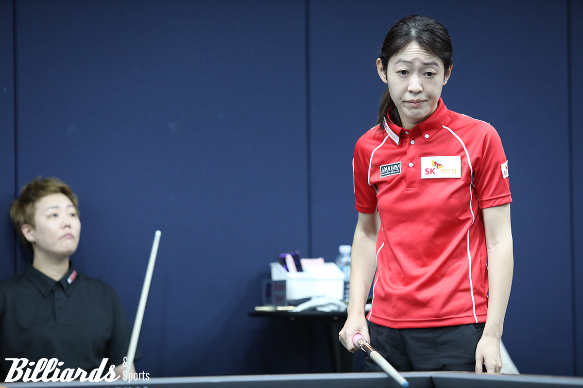 25점을 완주하며 서유리를 꺾고 64강에 오른 히다 오리에.