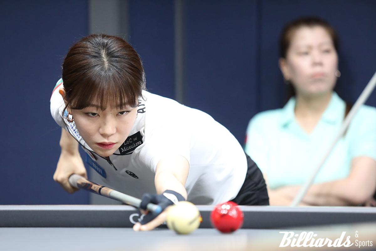 64강에서 이마리를 꺾고 32강에 오른 김보라.