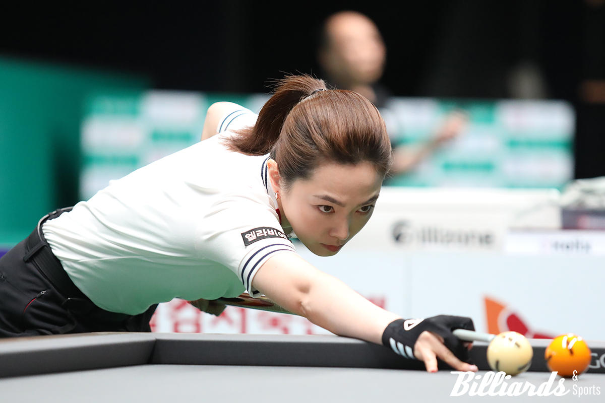 막판 승부수로 스롱 피아비의 발목을 잡고 하이런에서 앞서며 32강 진출에 성공한 차유람