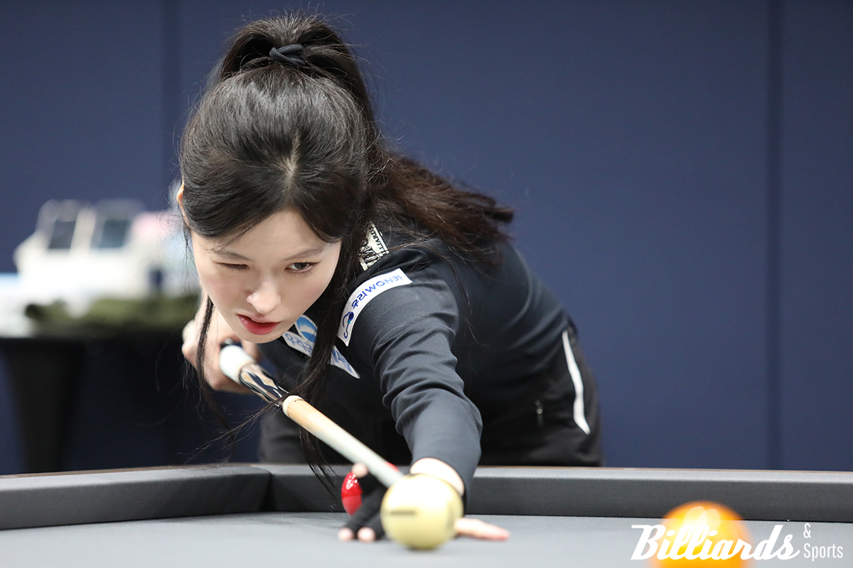 정예진과 64강 대결 중인 서한솔.