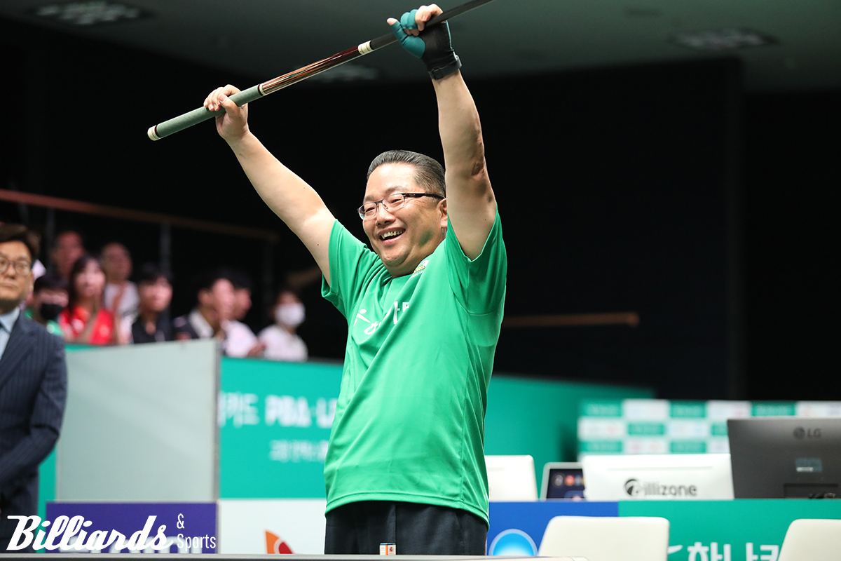시타에서 득점에 성공한 이호성 사장.