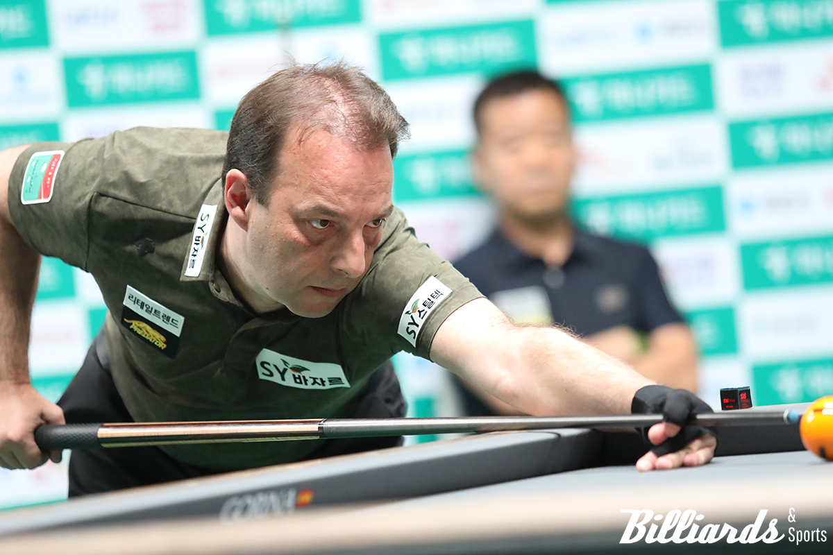 이종주와 128강 대결 중인 다니엘 산체스.