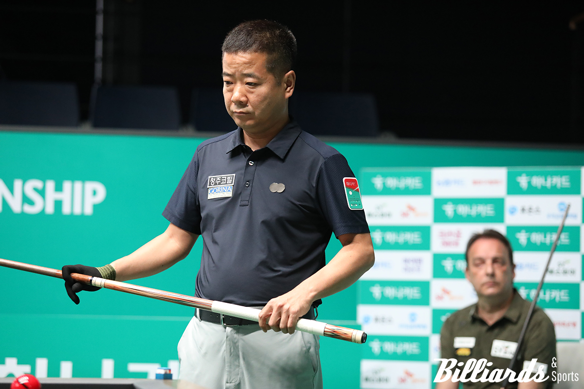 'LPBA 원조 여왕' 임정숙의 남편 이종주는 산체스와의 대결에서 0-3 패배를 당하고 말았다.