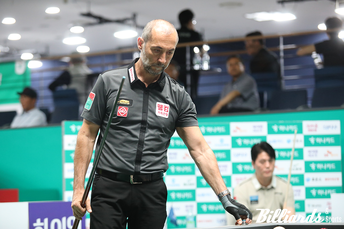 앞선 경기에서 배정두를 3-1로 꺾고 64강에 오른 세미 사이그너.