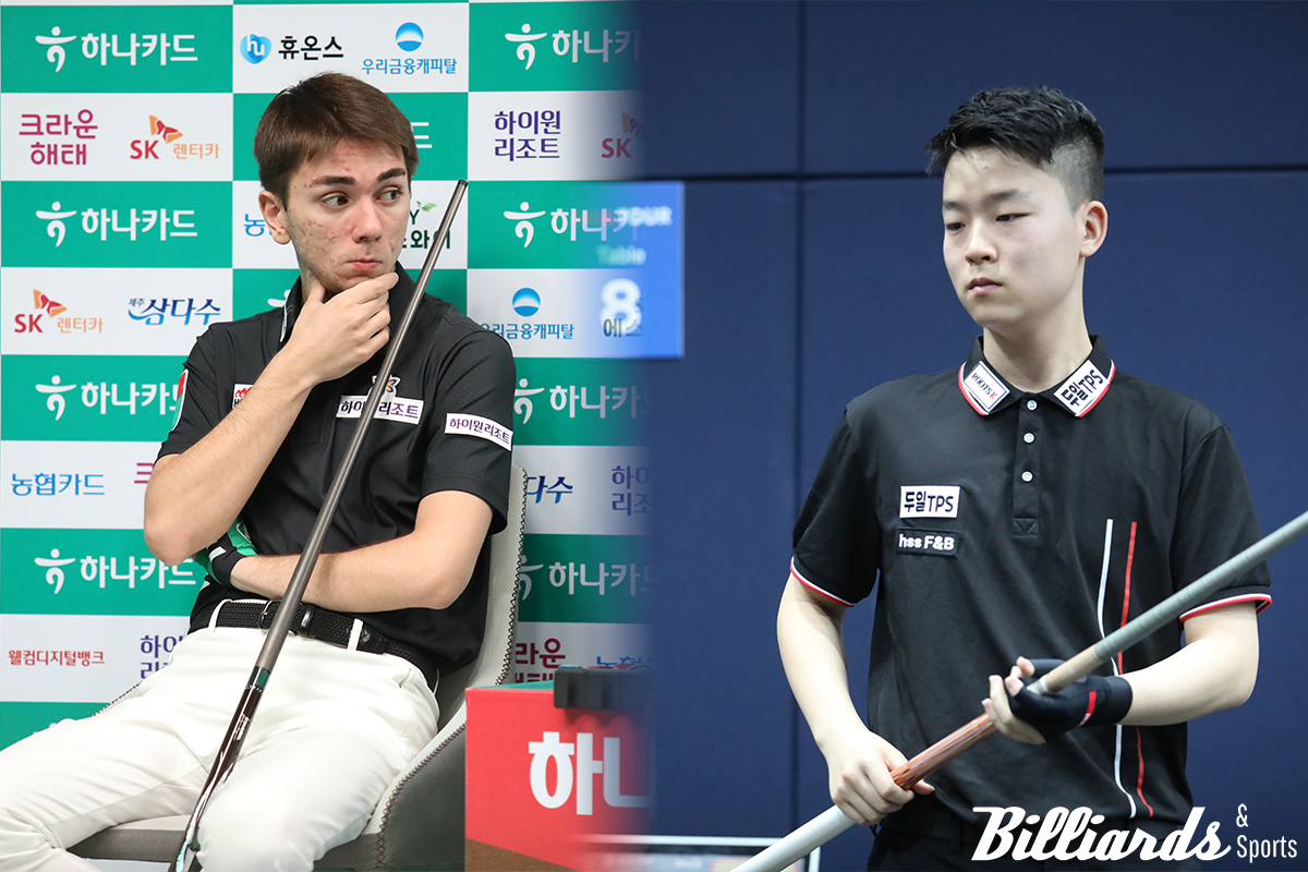 부라크 하샤시와 김영원이 각각 '슈퍼맨' 조재호와 전 국가대표 출신 김무순을 꺾고 32강에 올랐다. 사진=고양/이용휘 기자