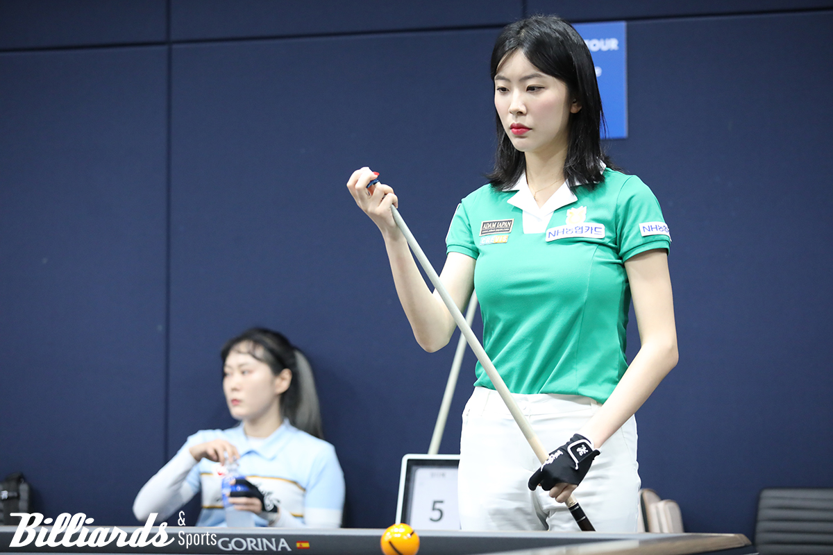 LPBA 투어 첫 8강 진출에 성공한 정수빈.