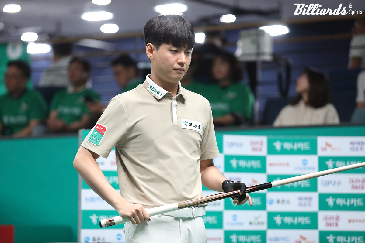 김영원과 16강에서 격돌하는 신정주(하나카드).