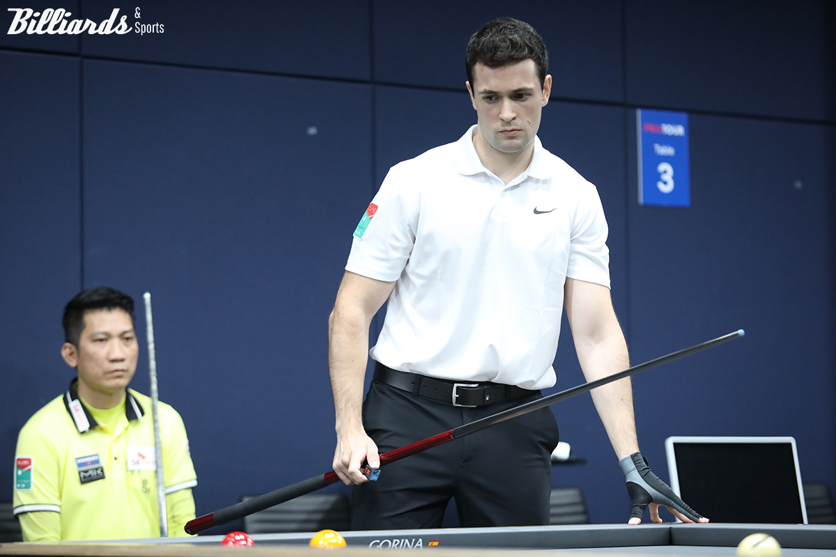 '스페인 신성' 이반 마요르는 응오딘나이(SK렌터카)를 3-1로 꺾고 16강에 진출했다. 