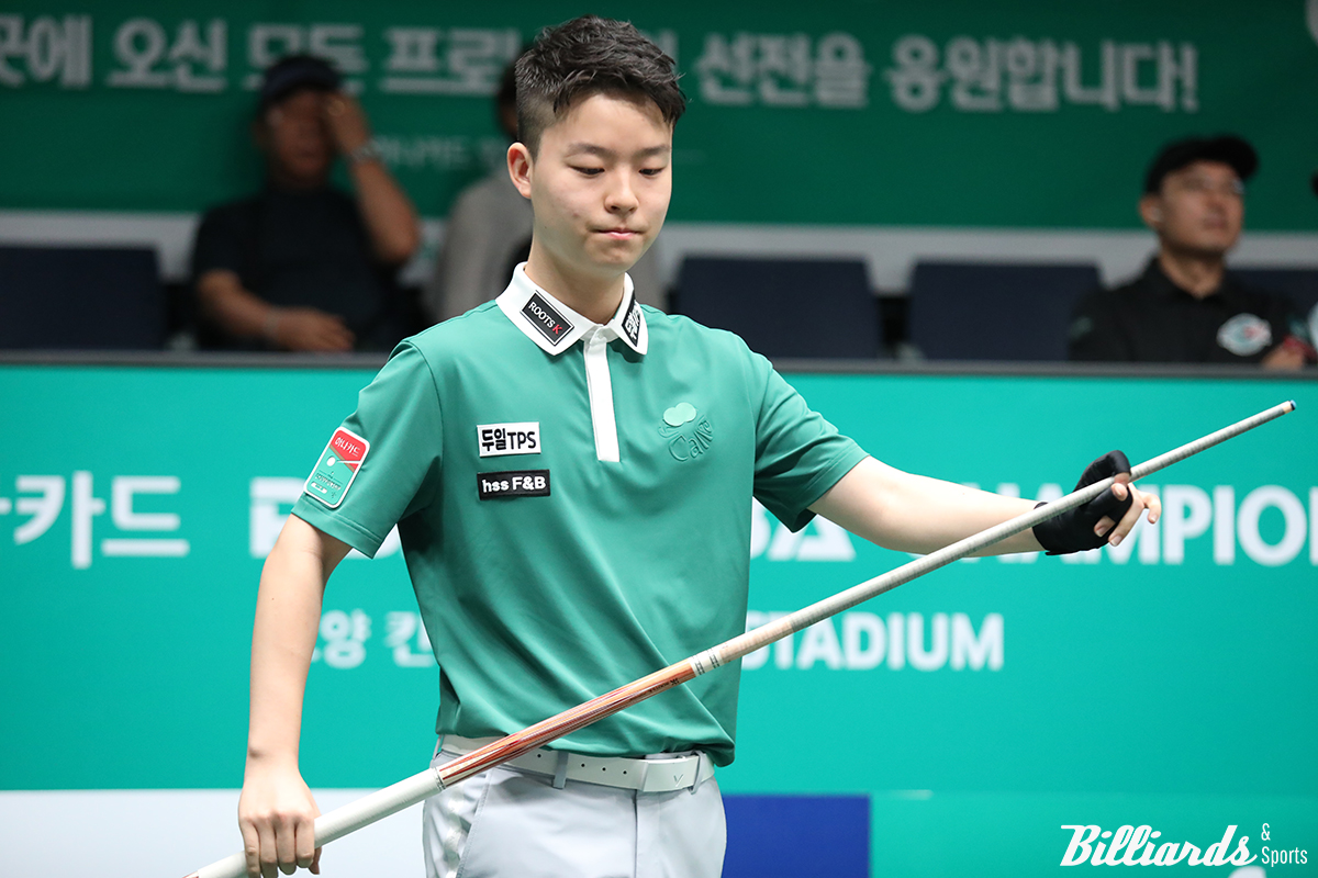 김영원은 세트스코어 1-2로 끌려가며 8강행이 불투명해졌으나, 4세트와 5세트에서 극적인 역전승을 거두고 8강에 진출했다.