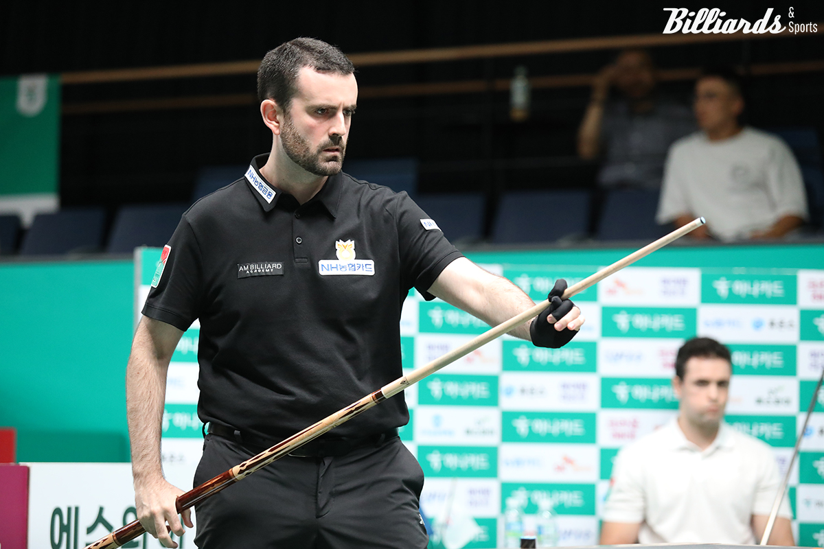 안토니오 몬테스(NH농협카드)는 마르티네스를 상대로 준결승 진출에 도전한다. 