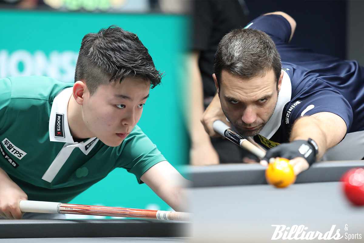 '10대 돌풍' 김영원이 8강에서 'PBA 랭킹 1위' 하비에르 팔라손과 맞붙는다. 사진=고양/이용휘 기자