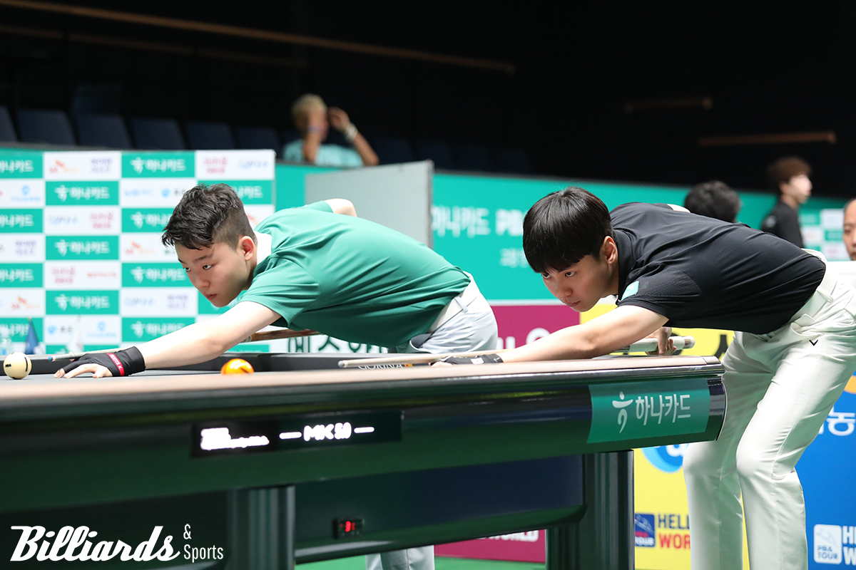 김영원과 신정주의 16강 뱅킹