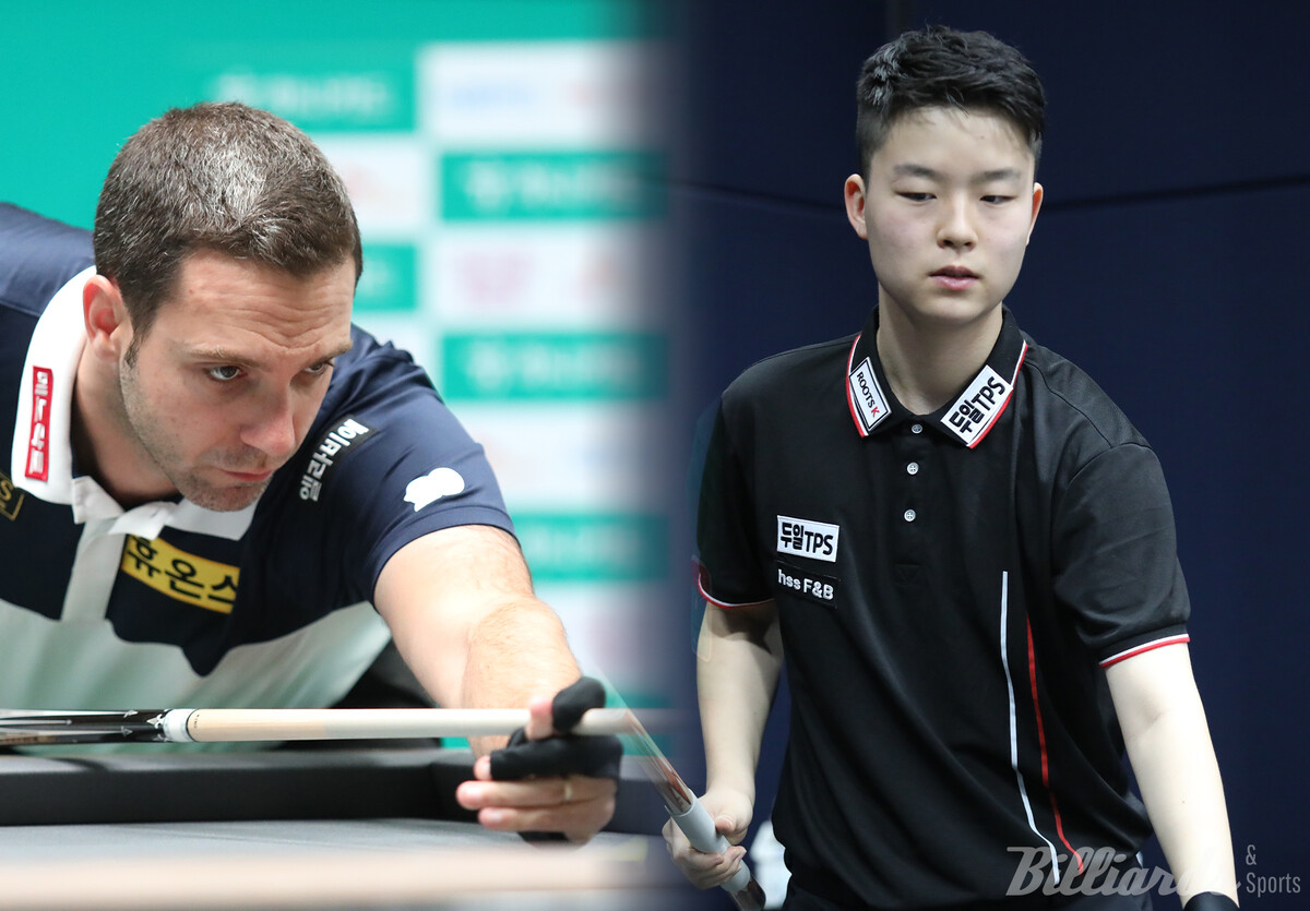 하비에르 팔라손(좌)이 '김영원 돌풍'을 잠재웠다. 사진=이용휘 기자