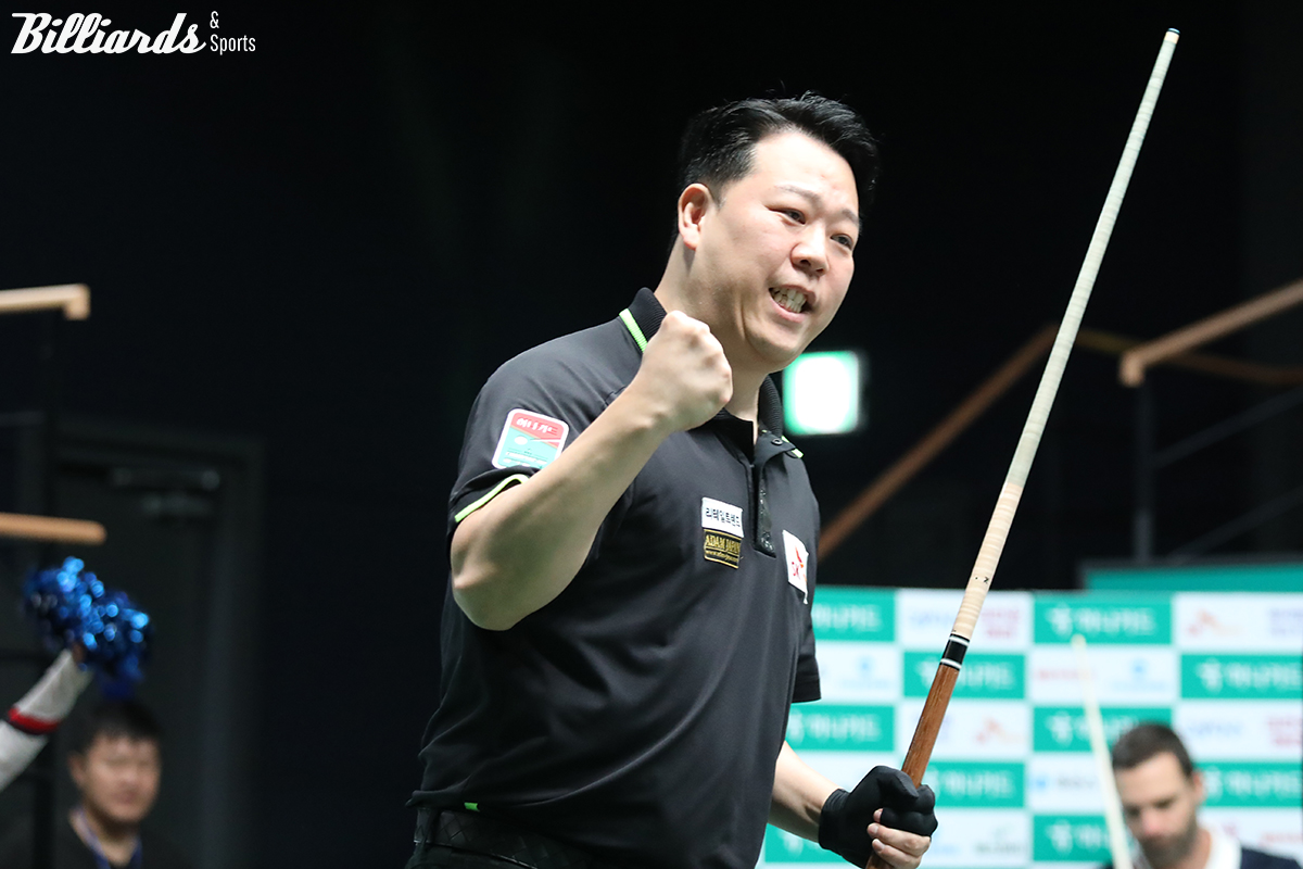 '개막전 우승' 강동궁(SK렌터카)이 2차 투어 '하나카드 PBA 챔피언십'에서 2회 연속 결승에 진출, 정규투어 2연승에 도전한다.  사진=고양/이용휘 기자